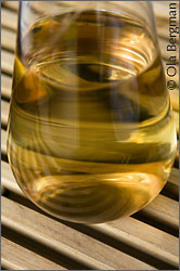 Wine on the table.