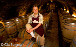 Jean-Claude Brelière at Domaine Brelière in Rully.