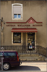 Boulangerie in Ladoix-Serrigny.