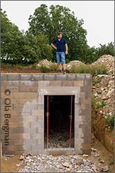 Hervé Murat, new cellar in Concoeur.