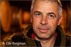 Bertrand Chevillon at Domaine Robert Chevillon in Nuits-Saint-Georges, Burgundy.