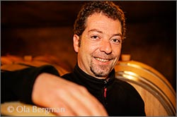 Philippe Harmand at Domaine Harmand-Geoffroy in Gevrey-Chambertin.