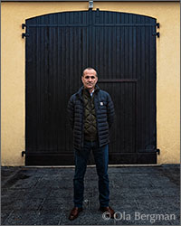 Christophe Coillot at Domaine Coillot, Marsannay-la-Côte, Burgundy.