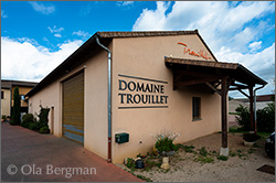 Domaine Trouillet in Solutré-Pouilly, Burgundy.