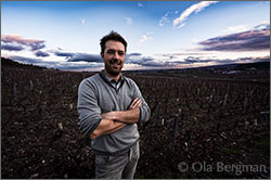 Vincent Charton at Domaine Vincent & Jean-Pierre Charton in Mercurey.