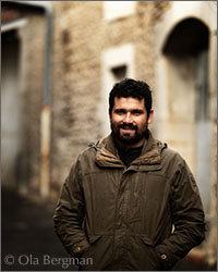 Maxime Dubuet-Boillot at Domaine Dubuet-Boillot in Volnay.