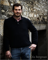 Lucien Rocault at Domaine Fanny & Lucien Rocault in Saint-Romain, Burgundy.