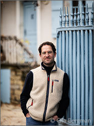 Lucas d’Heilly at Domaine du Chétif Quart in Cercot, Burgundy.