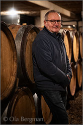 Claude Maréchal at Domaine Catherine & Claude Maréchal, Bligny-lès-Beaune, Burgundy.