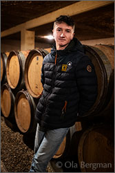 Antoine Maréchal at Domaine Catherine & Claude Maréchal, Bligny-lès-Beaune, Burgundy.
