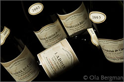 Bottles from Domaine Edmond Cornu & Fils.
