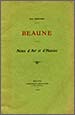 Beaune - Notes d'Art et d'Histoire – Henri Bernard